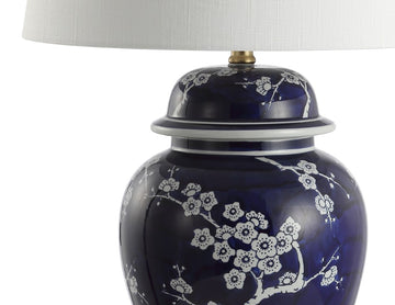 Gracie 29.5" Ginger Jar Ceramic/Metal LED Table Lamp - JONATHAN Y
